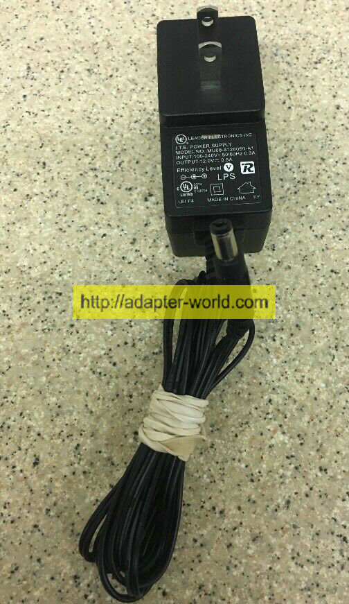 *100% Brand NEW* LEI Output:12V 0.5A MU08-6120050-A1 AC/DC Power Supply Adapter Charger Free shipping!
